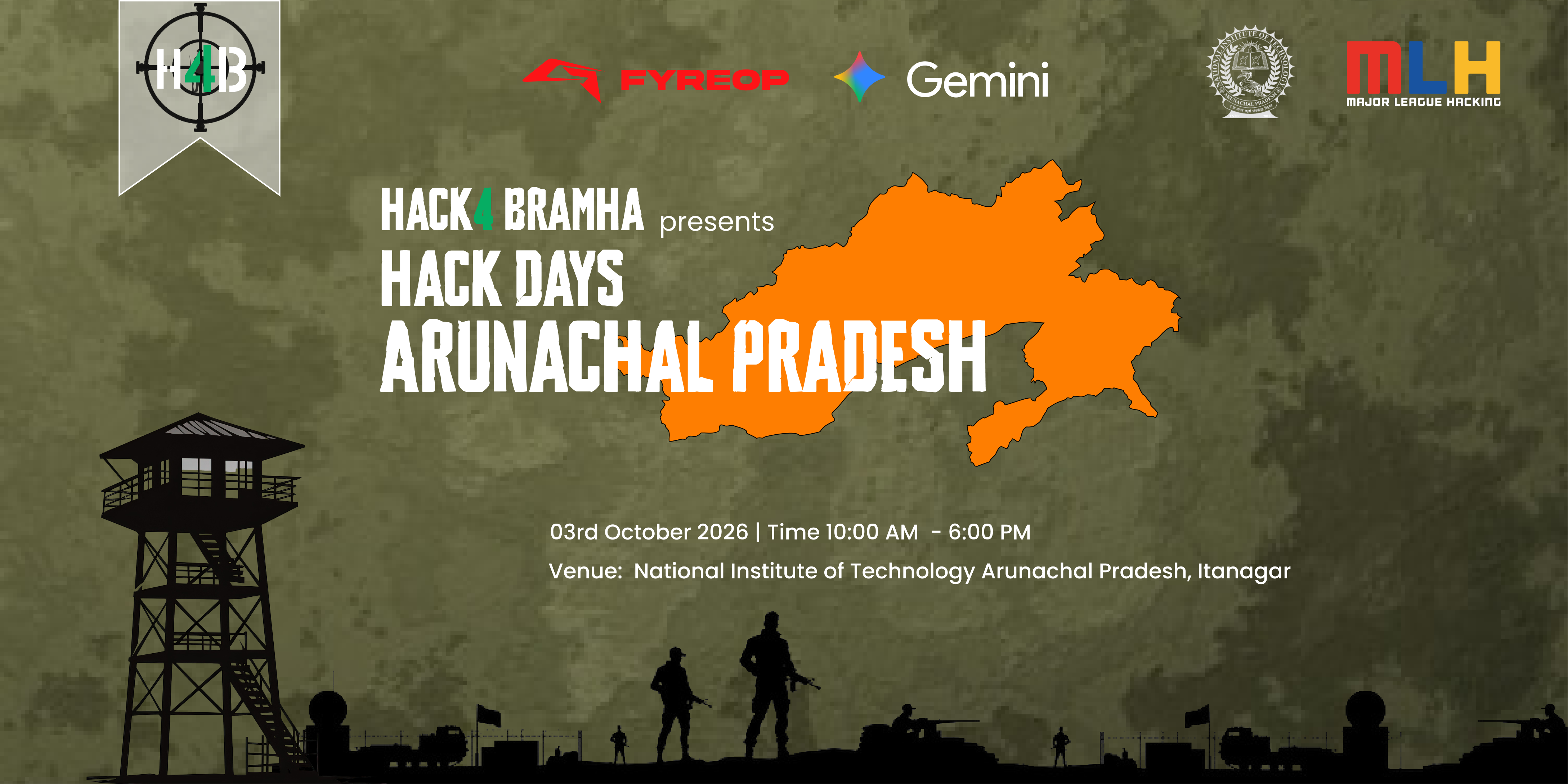 Hack Days Arunachal Pradesh banner